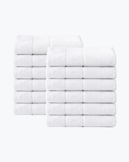 Tommy Bahama | Island Retreat 12-Piece Wash Towel Set / White