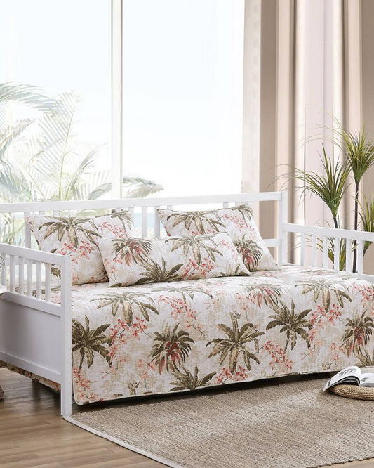 Tommy Bahama | Bonny Cove 4-Piece Twin Quilt Daybed Cover Set / Coconut