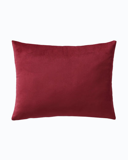 Tommy Bahama | Holiday Marlin Velvet Embroidered Decorative Pillow / Red