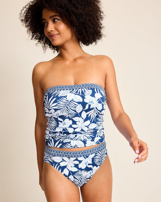 Tommy Bahama | Island Cays Blooms Bandini Top / Indigo Tide