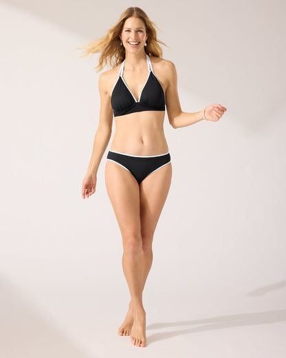 Tommy Bahama | Island Cays Cabana Hipster Bikini Bottoms / Black