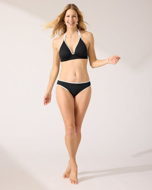Tommy Bahama | Island Cays Cabana Hipster Bikini Bottoms / Black