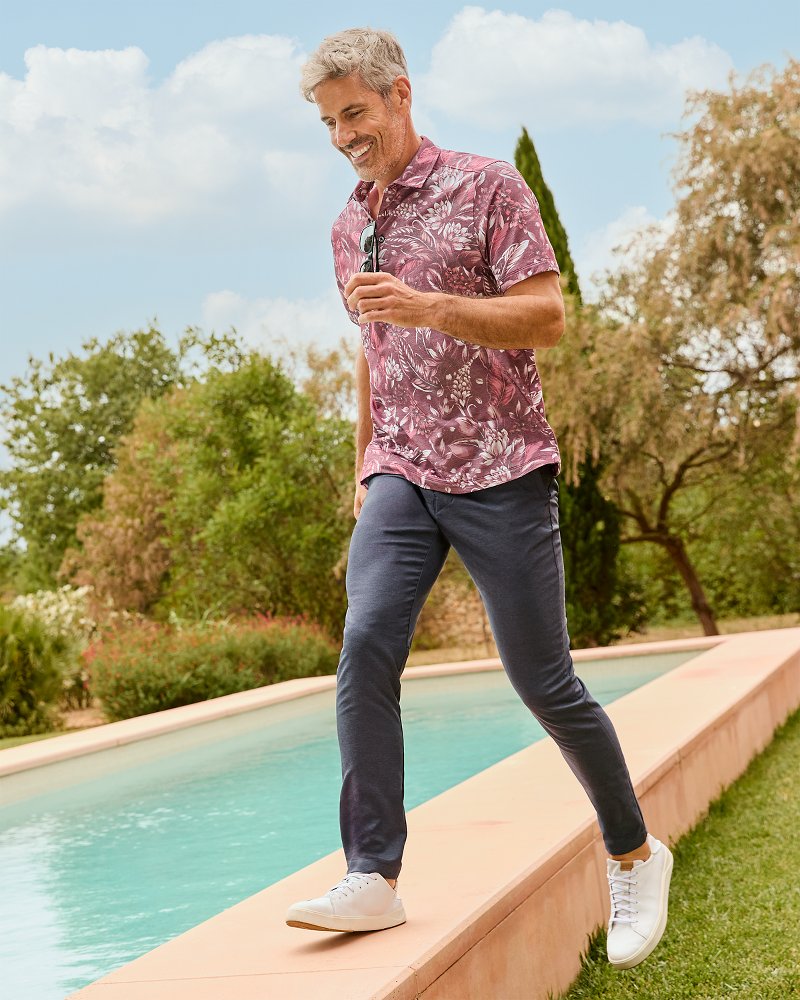 Tommy Bahama | On Par IslandZone® Flat-Front Pants / Belmont Blue
