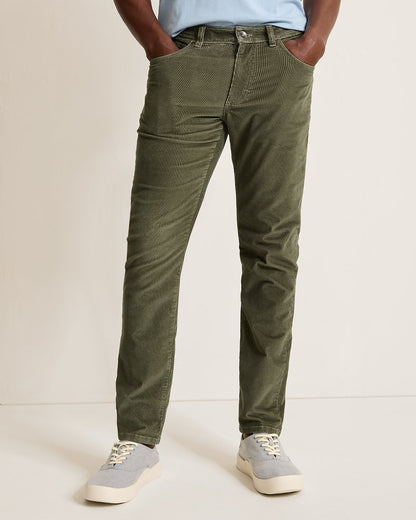 Tommy Bahama | Sea Coast Corduroy 5-Pocket Pants / Beetle Green