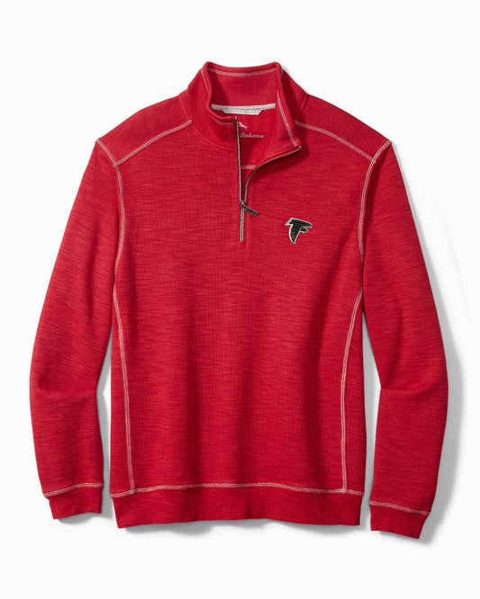 Tommy Bahama | NFL Tobago Bay Half-Zip Sweatshirt / atlanta_falcons