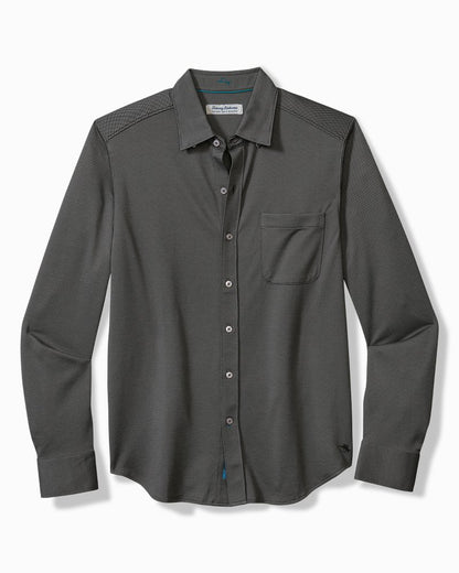 Tommy Bahama | San Lucio Knit Stretch Shirt / Coal