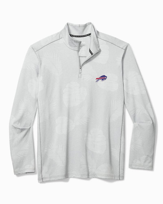 Tommy Bahama | NFL Delray Frond IslandZone® Half-Zip Sweatshirt / buffalo_bills