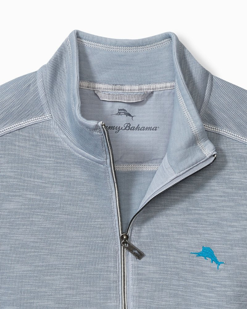 Tommy Bahama | Tobago Bay Full-Zip Sweatshirt / Iced Slate