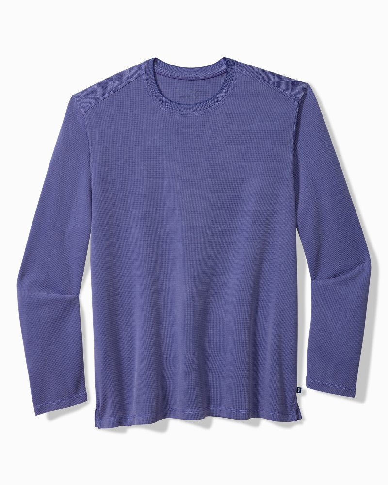 Tommy Bahama | Coastal Crest IslandZone® Long-Sleeve T-Shirt / Deep Ultramarine