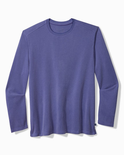 Tommy Bahama | Coastal Crest IslandZone® Long-Sleeve T-Shirt / Deep Ultramarine