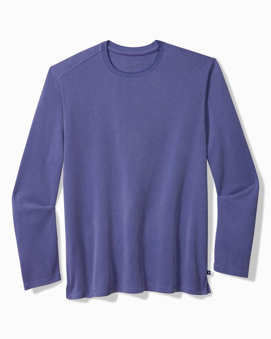Tommy Bahama | Coastal Crest IslandZone® Long-Sleeve T-Shirt / Deep Ultramarine