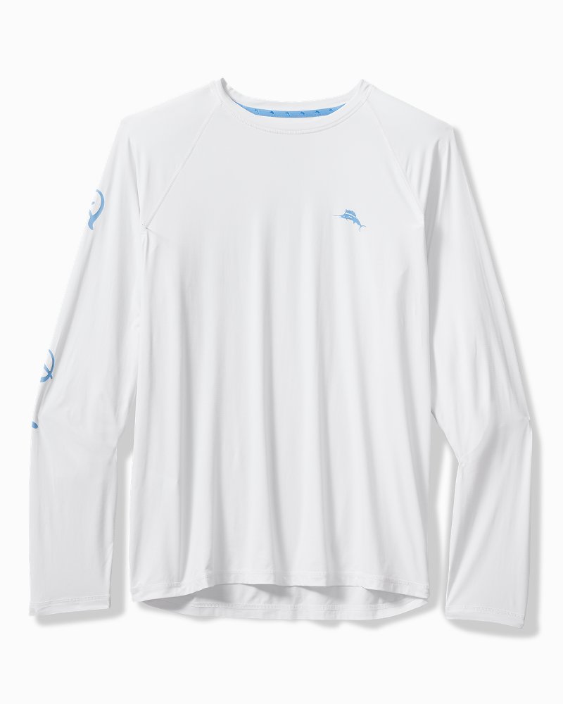 Tommy Bahama | Chill Time Surf IslandZone® Rash Guard / White