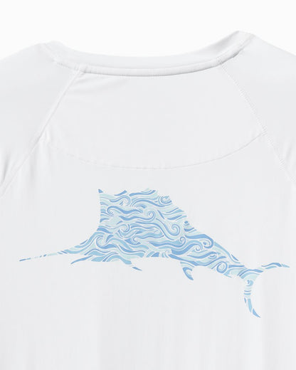 Tommy Bahama | Chill Time Surf IslandZone® Rash Guard / White
