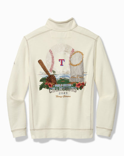 Tommy Bahama | 2023 MLB® World Series™ Tobago Bay Half-Zip Sweatshirt / texas_rangers