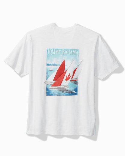 Tommy Bahama | Maple Sails Short-Sleeve Lux T-Shirt / White