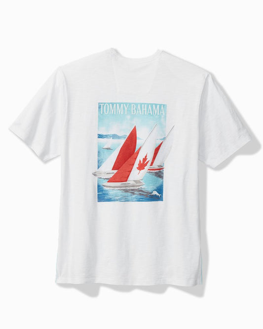Tommy Bahama | Maple Sails Short-Sleeve Lux T-Shirt / White
