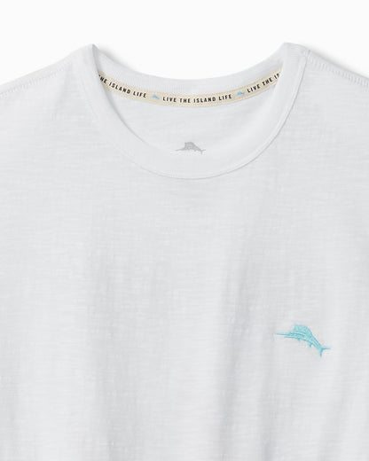 Tommy Bahama | Maple Sails Short-Sleeve Lux T-Shirt / White