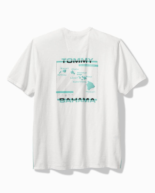 Tommy Bahama | Island Destination Short-Sleeve Lux T-Shirt / White