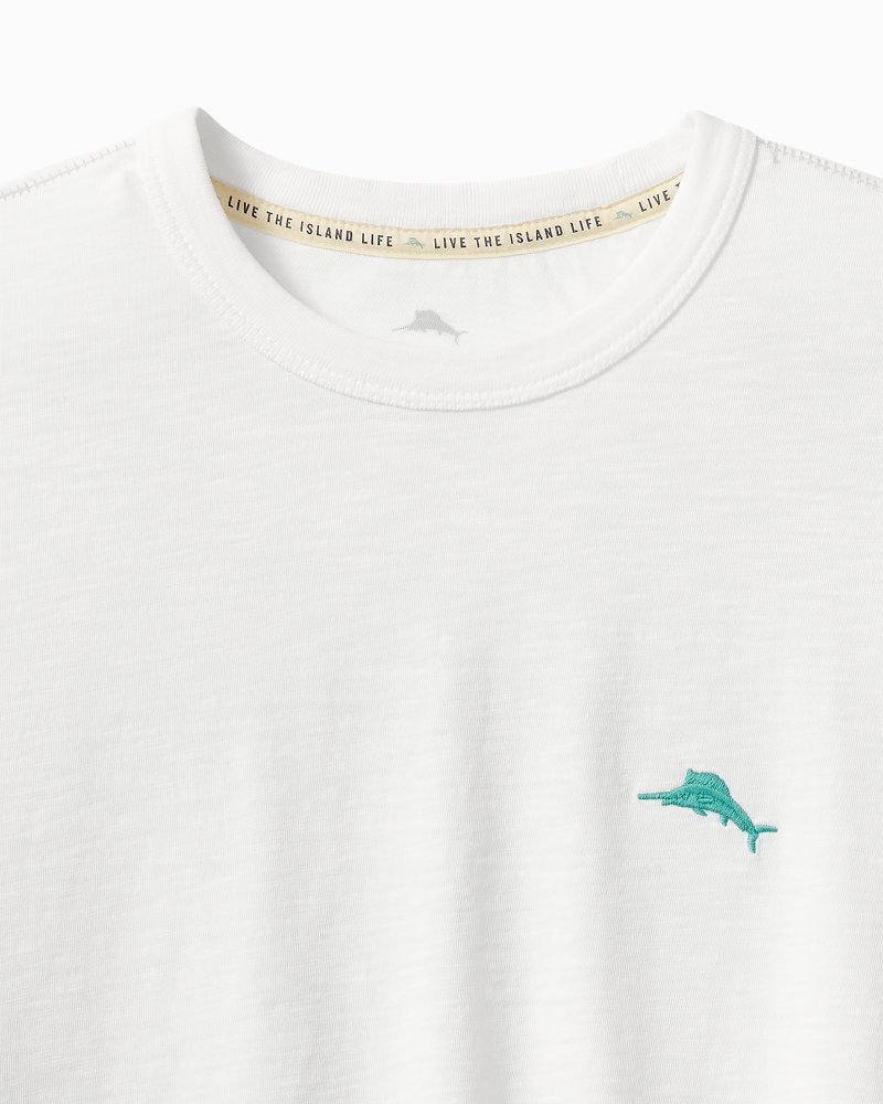 Tommy Bahama | Island Destination Short-Sleeve Lux T-Shirt / White