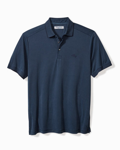 Tommy Bahama | Bay Stripe IslandZone® Polo / Ocean Deep