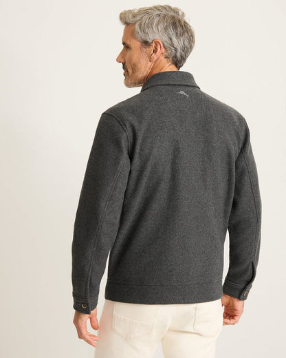 Tommy Bahama | Silver Lake CPO Shirt Jacket / Coal