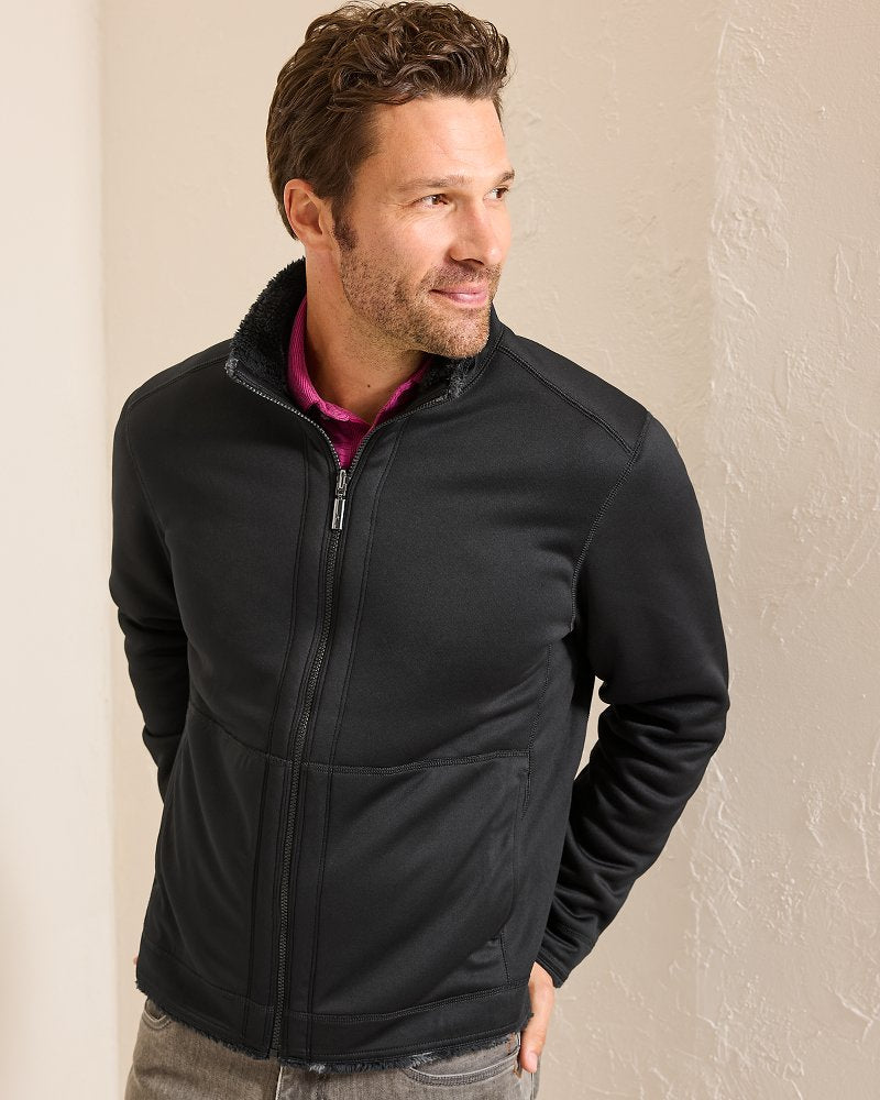Tommy Bahama | Twilight Shore Reversible Full-Zip Jacket / Black