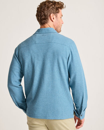 Tommy Bahama | Las Arias Sweatshirt Polo / Corfu Blue Heather