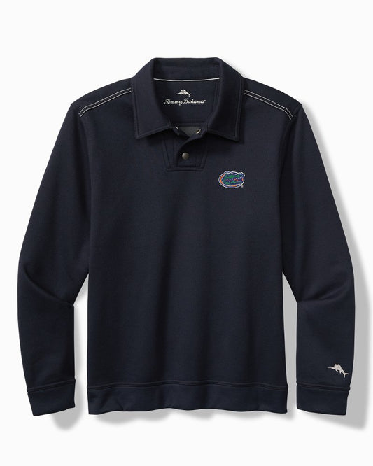 Tommy Bahama | Collegiate Endzoner Long-Sleeve Snap Polo / Florida