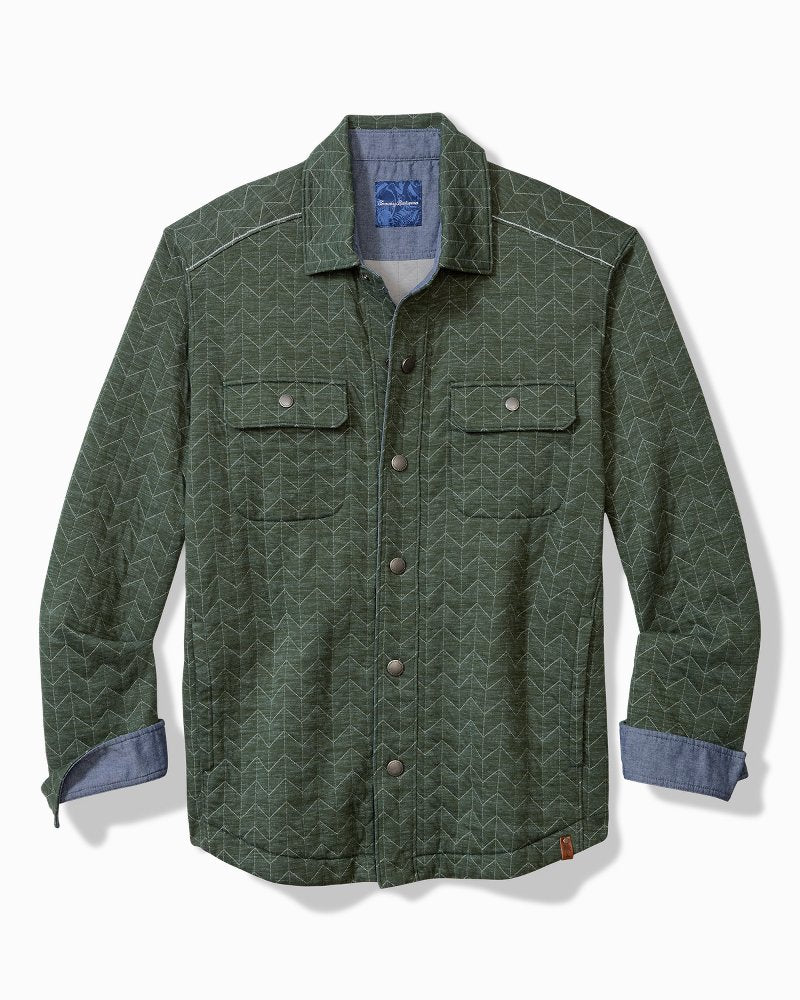 Tommy Bahama | Cobble Hill CPO Shirt Jacket / Juniper