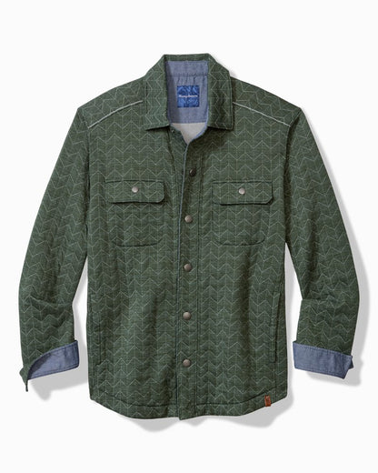 Tommy Bahama | Cobble Hill CPO Shirt Jacket / Juniper