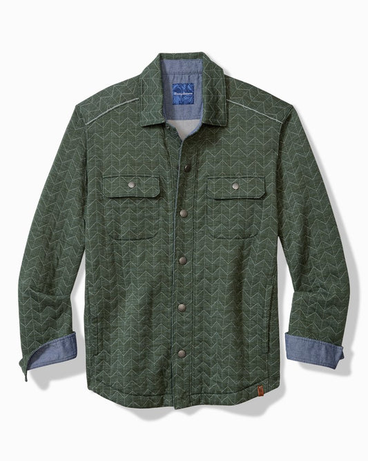 Tommy Bahama | Cobble Hill CPO Shirt Jacket / Juniper