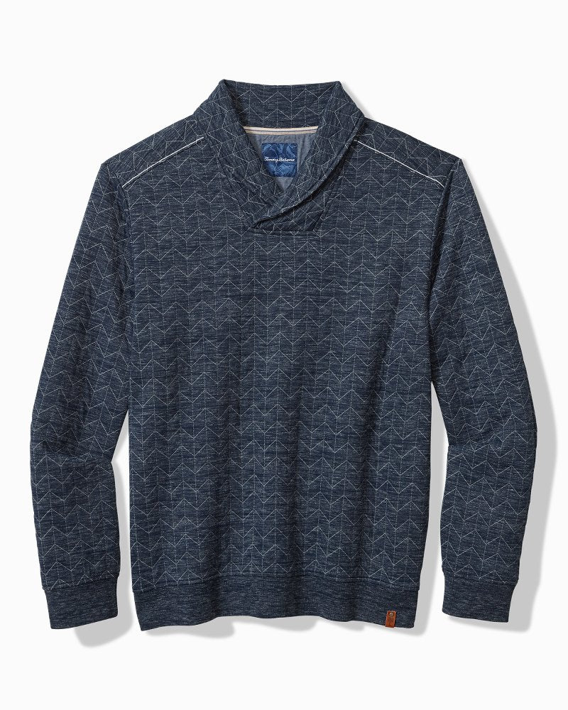 Tommy Bahama | Cobble Hill Sweatshirt / Ocean Deep