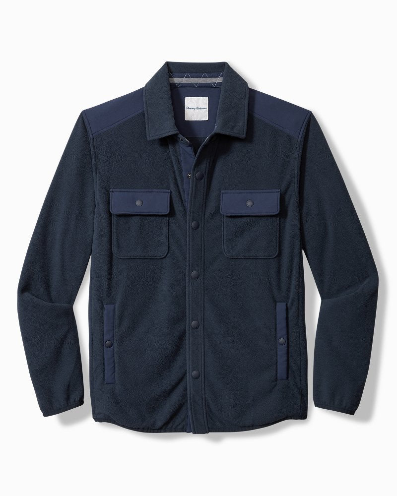 Tommy Bahama | Oasis Drive CPO Shirt Jacket / Dark Sapphire