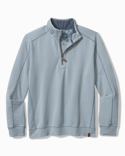 Tommy Bahama | Ben & Terry Half-Zip Sweatshirt / Norse Blue