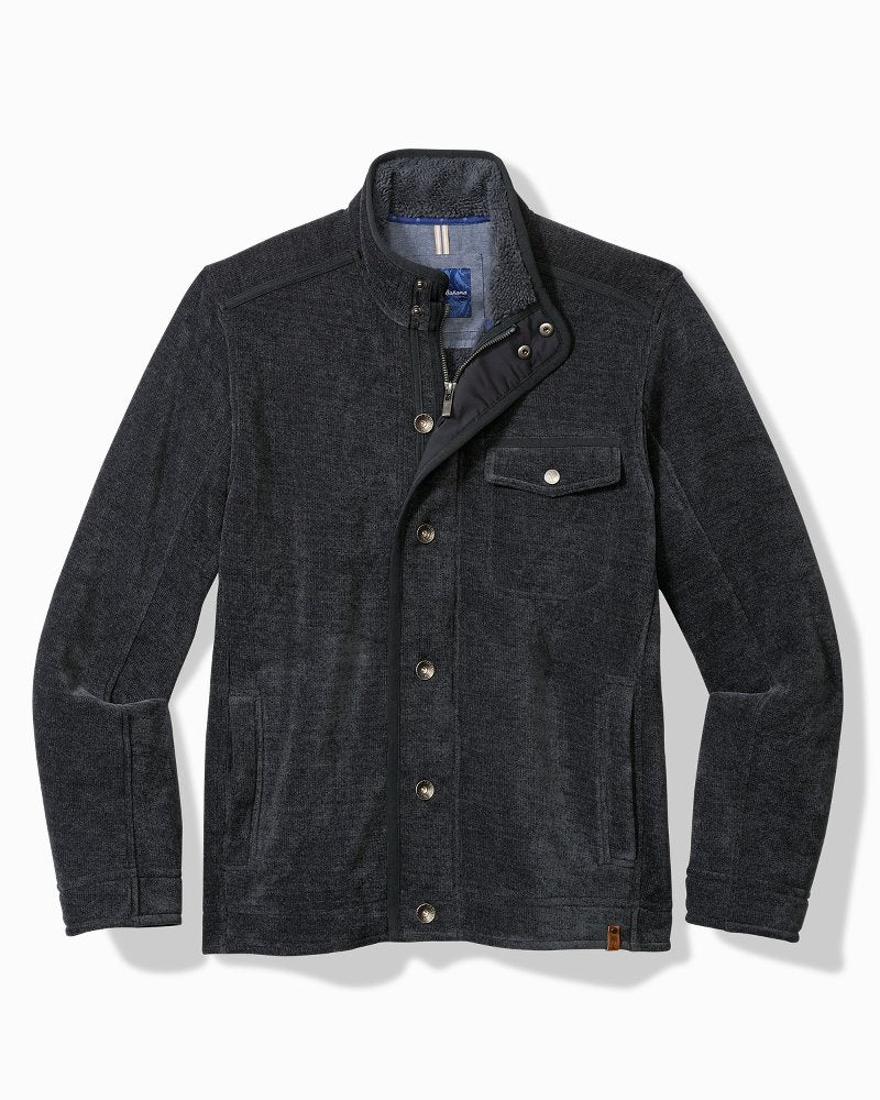 Tommy Bahama | Sumner Fleece Shirt Jacket / Navy