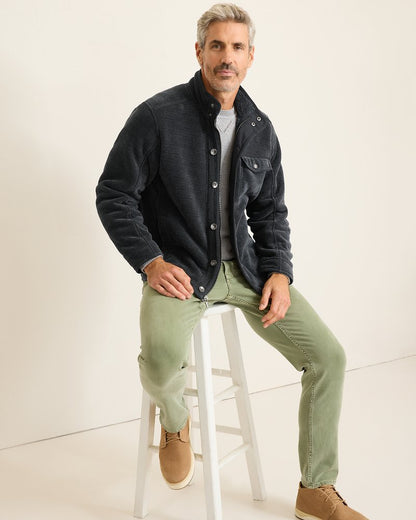 Tommy Bahama | Sumner Fleece Shirt Jacket / Navy