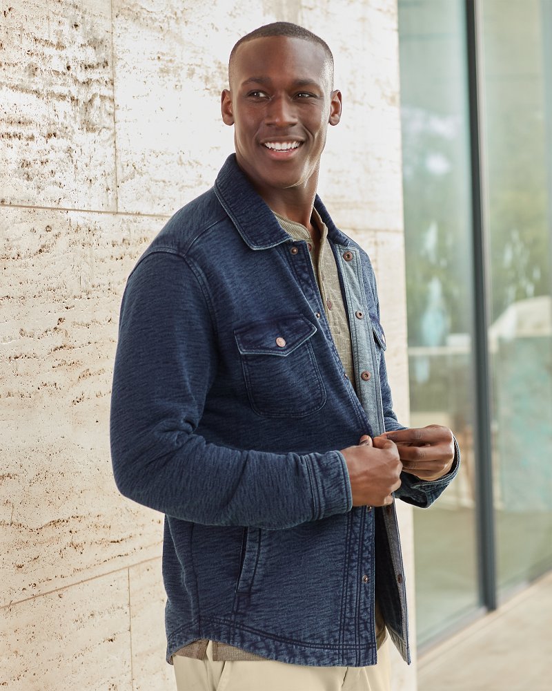 Tommy Bahama | Indigo Paradise CPO Shirt Jacket / Indigo