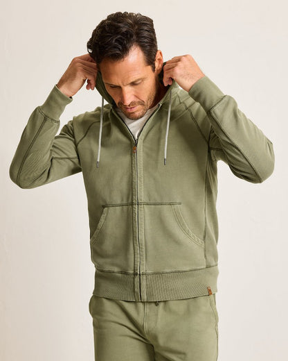 Tommy Bahama | Ben & Terry Full-Zip Sweatshirt / Tea Leaf
