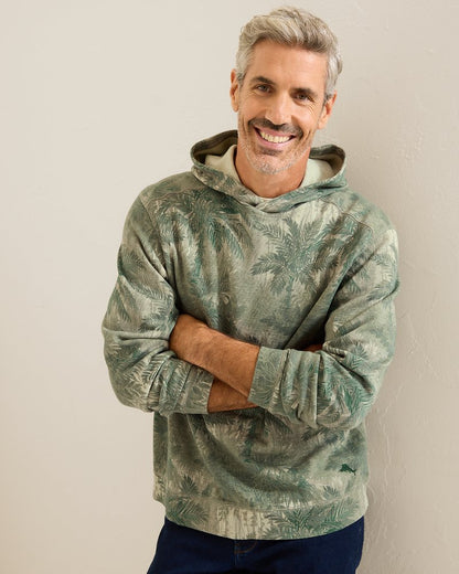 Tommy Bahama | Tobago Bay Jungle King Hoodie / Light Fennel