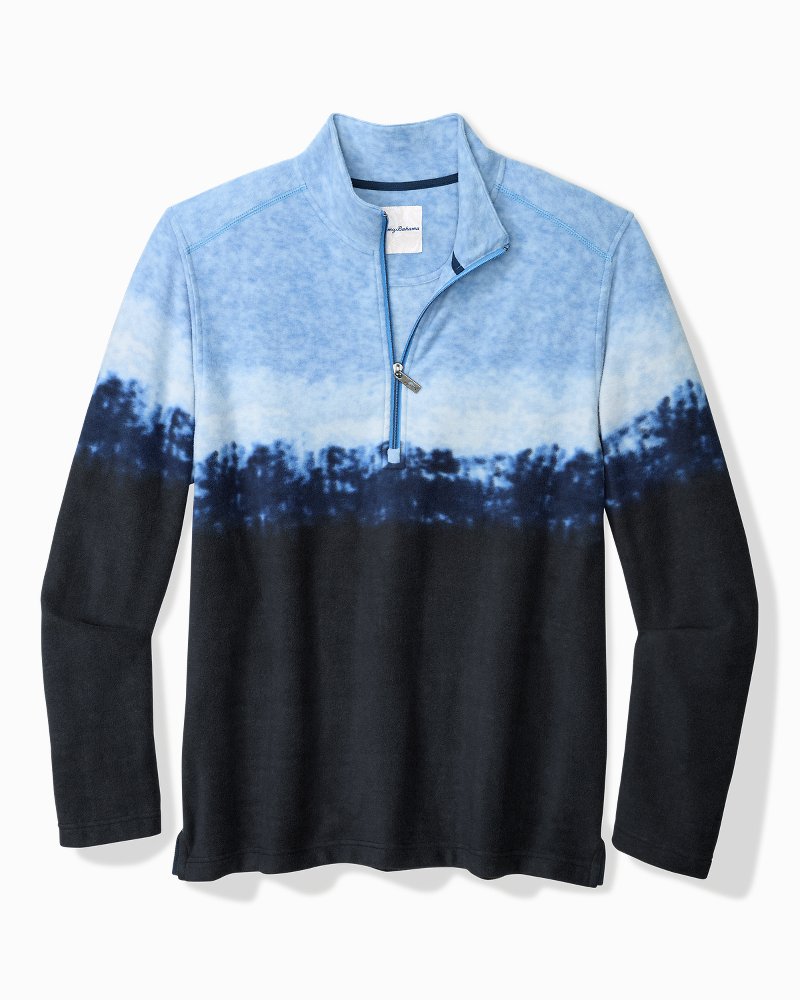 Tommy Bahama | Azul Tides Ombré Half-Zip Sweatshirt / Blues