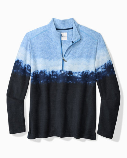 Tommy Bahama | Azul Tides Ombré Half-Zip Sweatshirt / Blues
