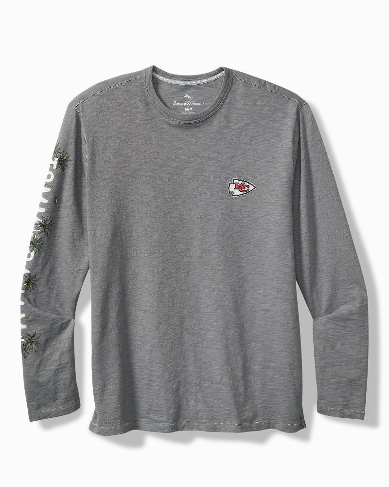 Tommy Bahama | NFL Oasis Endzone Long-Sleeve Lux T-Shirt / kansas_city_chiefs