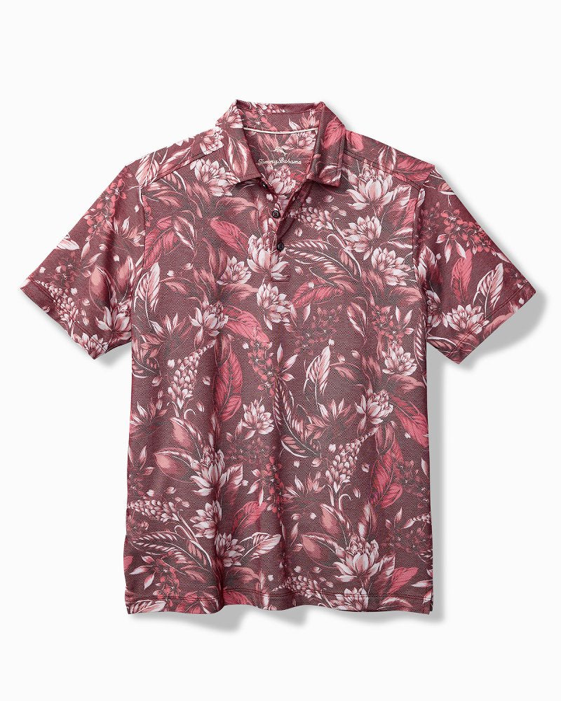 Tommy Bahama | Midnight Excursions IslandZone® Polo / Cherry Stone