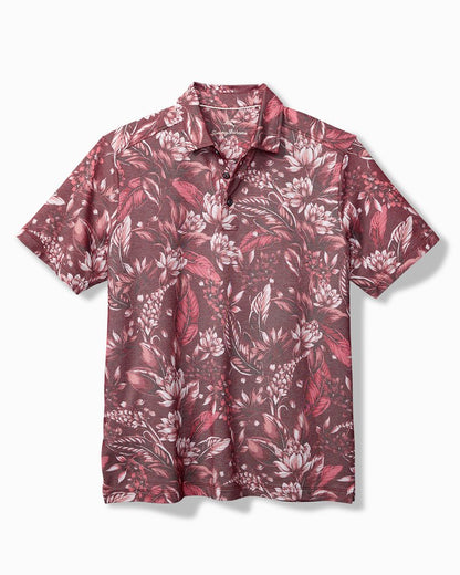 Tommy Bahama | Midnight Excursions IslandZone® Polo / Cherry Stone