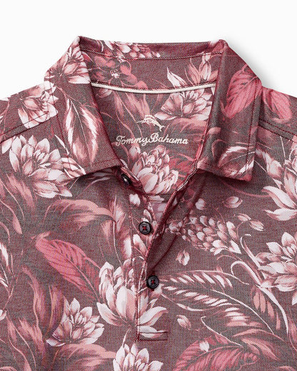 Tommy Bahama | Midnight Excursions IslandZone® Polo / Cherry Stone