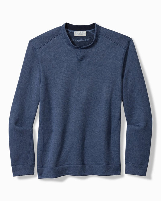 Tommy Bahama | Flip Coast Reversible Abaco Sweatshirt / Blue Note Heather