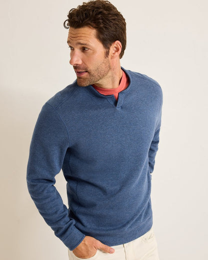 Tommy Bahama | Flip Coast Reversible Abaco Sweatshirt / Blue Note Heather