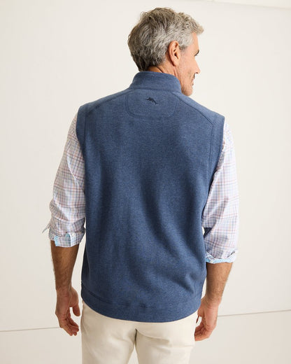 Tommy Bahama | Flip Coast Reversible Vest / Blue Note Heather