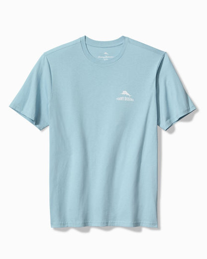 Tommy Bahama | Shark Dressed Man Graphic T-Shirt / Blue Stream