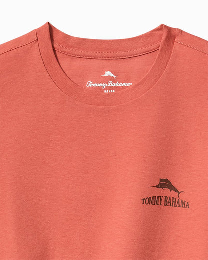 Tommy Bahama | Bar for the Course Graphic T-Shirt / Red Ginger